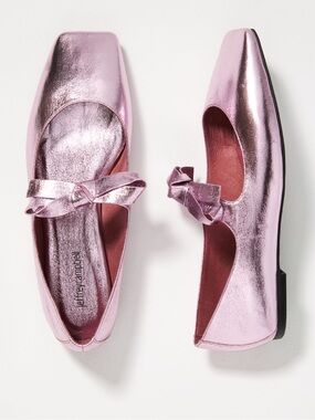Jeffrey Campbell Amit Mary Jane Flats in Lilac, size 10/41, like new!